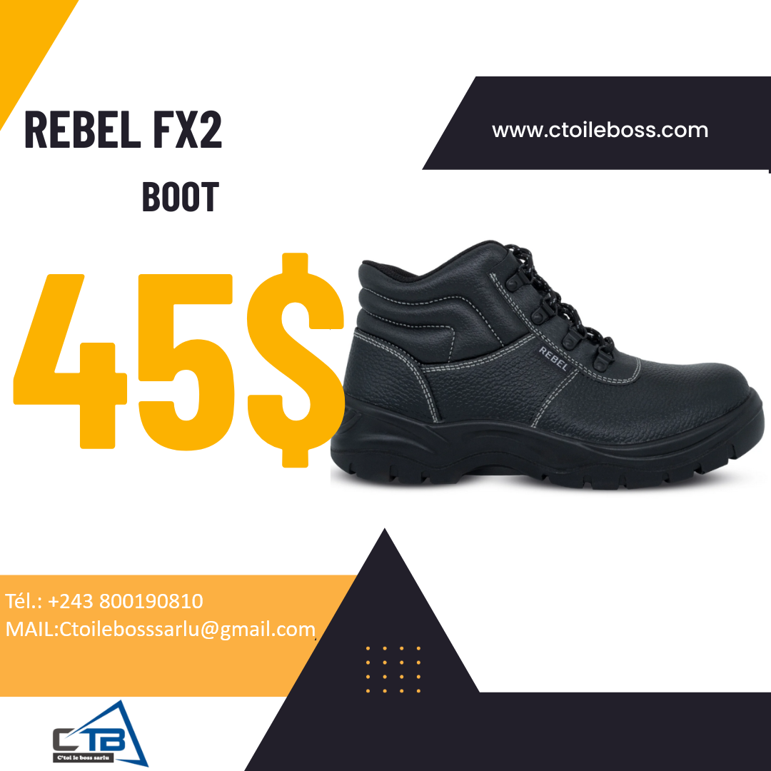 SAFETY BOOT AVEC FIL
